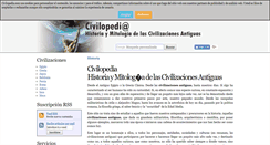 Desktop Screenshot of civilopedia.com